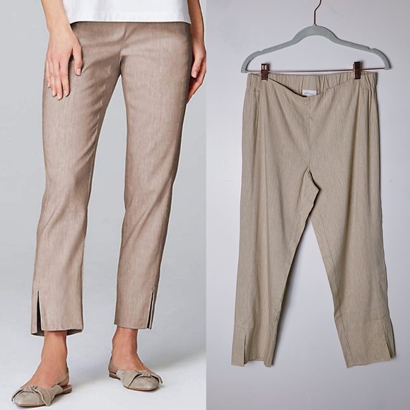 j jill linen stretch pants